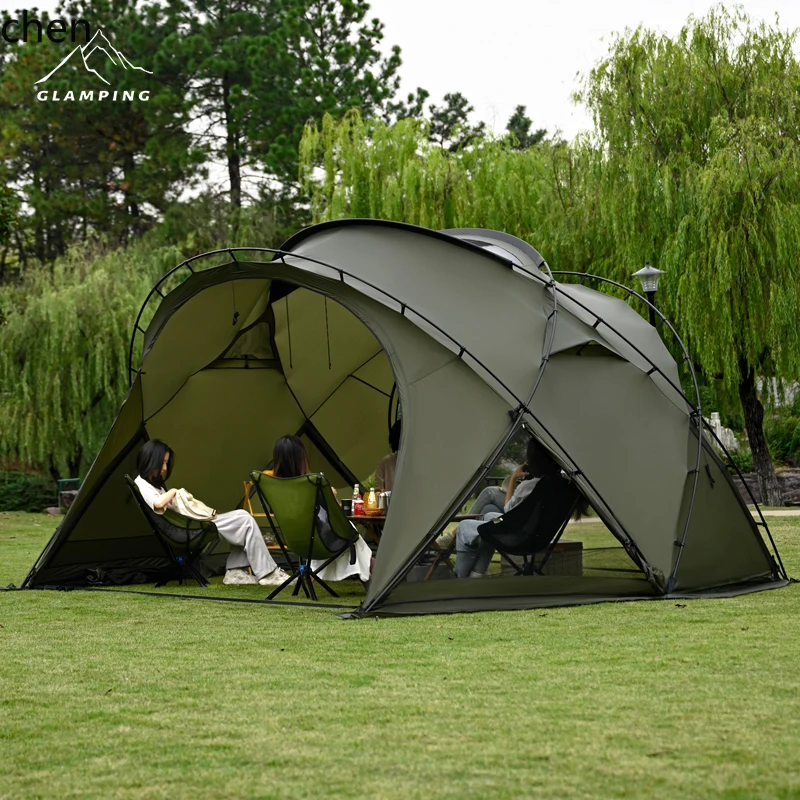 

CP top tent outdoor hemispherical tent rain camping sun protection large shade