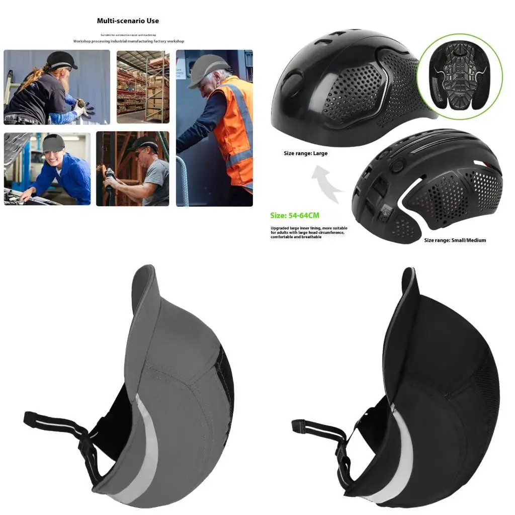 652F Shock Absorption Helmet Sports Hat Outdoor Safety Headgear For Biking Cycling Skateboarding Breathable ABS Construction