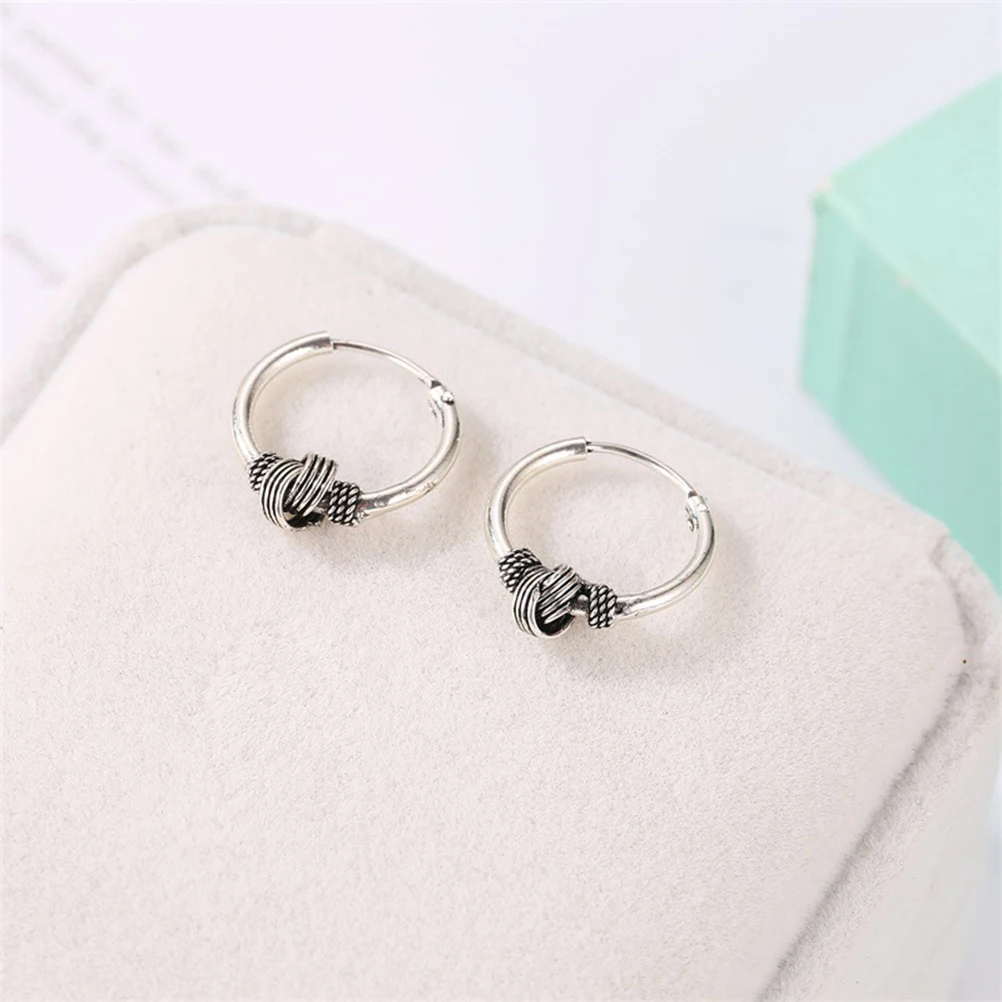 

Alloy Earrings Charms Handmade Retro Style Diy Pendant Set Jewelry Making Accessories Silver Durable For Necklace Keychain