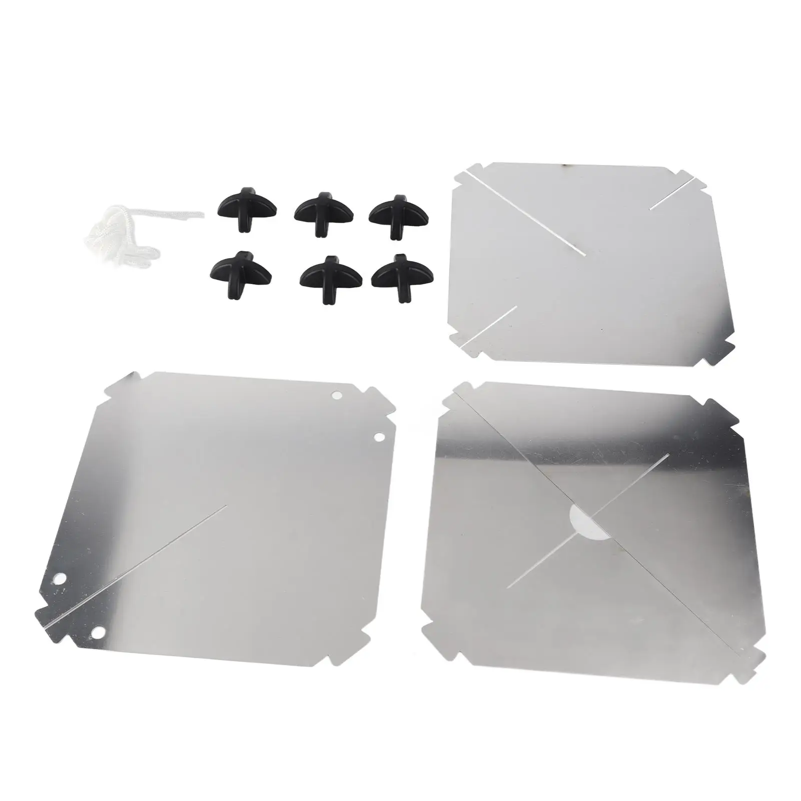 stainless steel for marine 10pcs Octahedral Type Aluminium Radar Reflectors 12x12 Inches for sailboats Motorboat boat