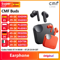 Global Verison  CMF by Nothing Buds 42dB Active Noise Cancellation ANC with Transparency Mode IP54 Ultra Bass Technology 2.0