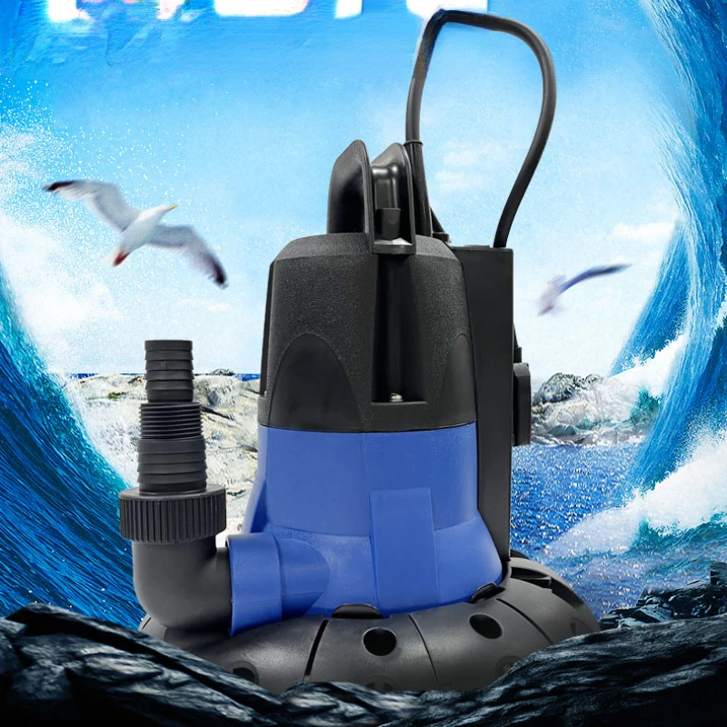 

Submarine pump 220v clear water pump, basement small household drainage pump, self suction pump