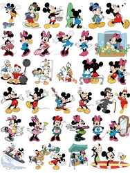 Mickey Mouse custom patch Minnie Mouse thermo-stickers for children iron on transfer DIY Sewing Decoration