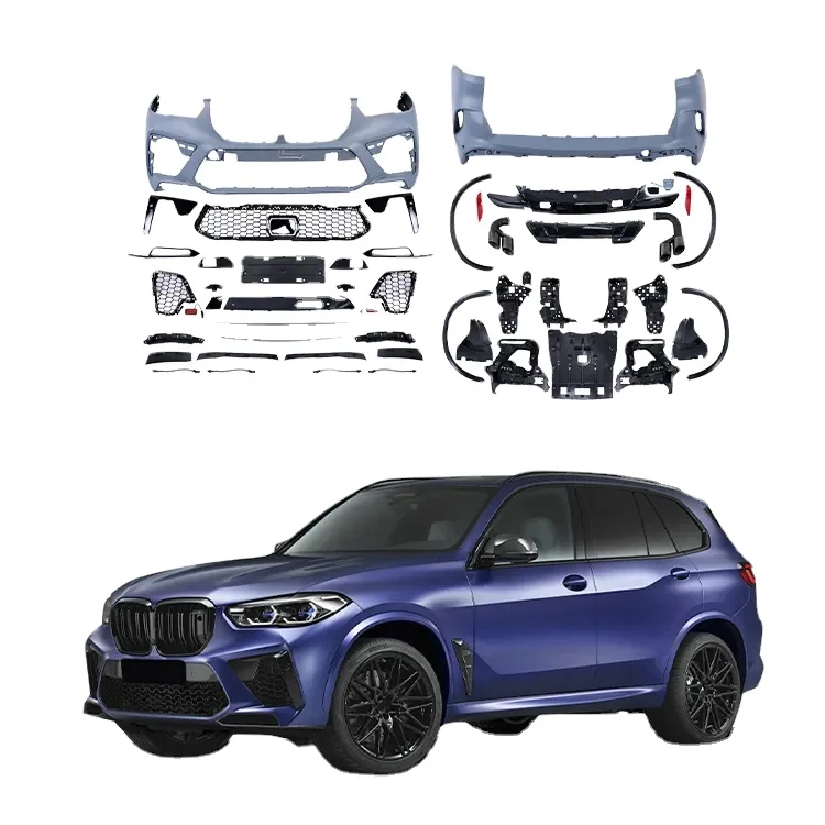 Car Accessories Modification X5M Style Body Kit for X5 G05 Car Bumper Body Kit Auto Parts