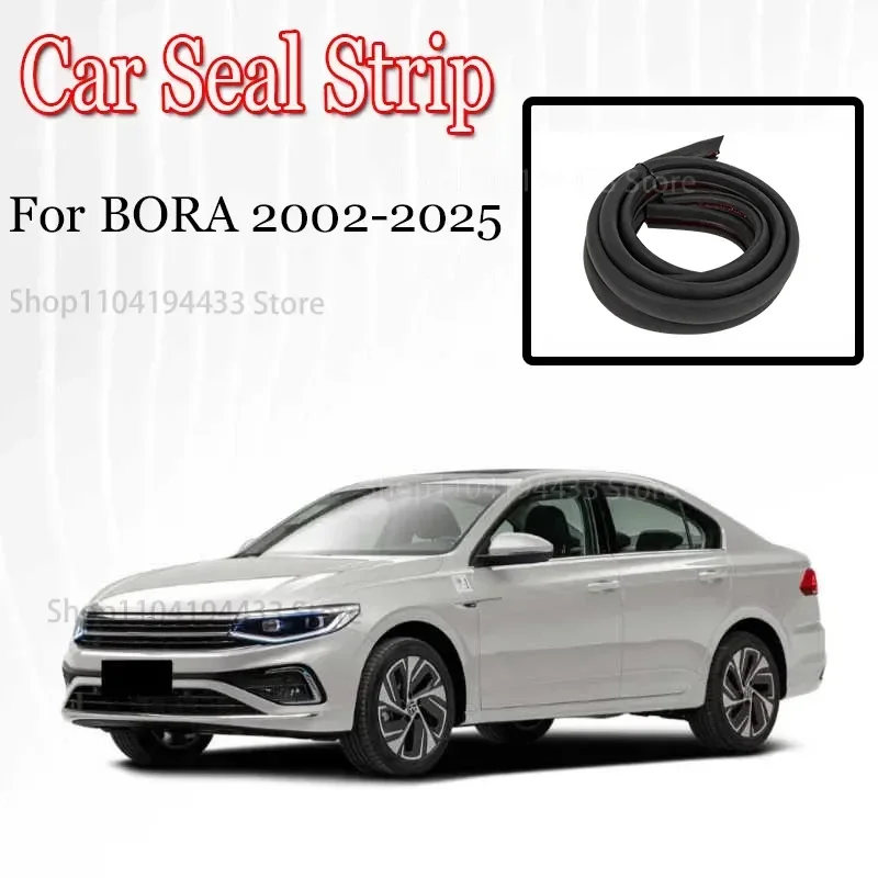 Car Door Seal Strip Rubber Noise Insulation Weatherstrip Soundproof Car Seal Strong Adhesive For Volkswagen BORA 2002-2025
