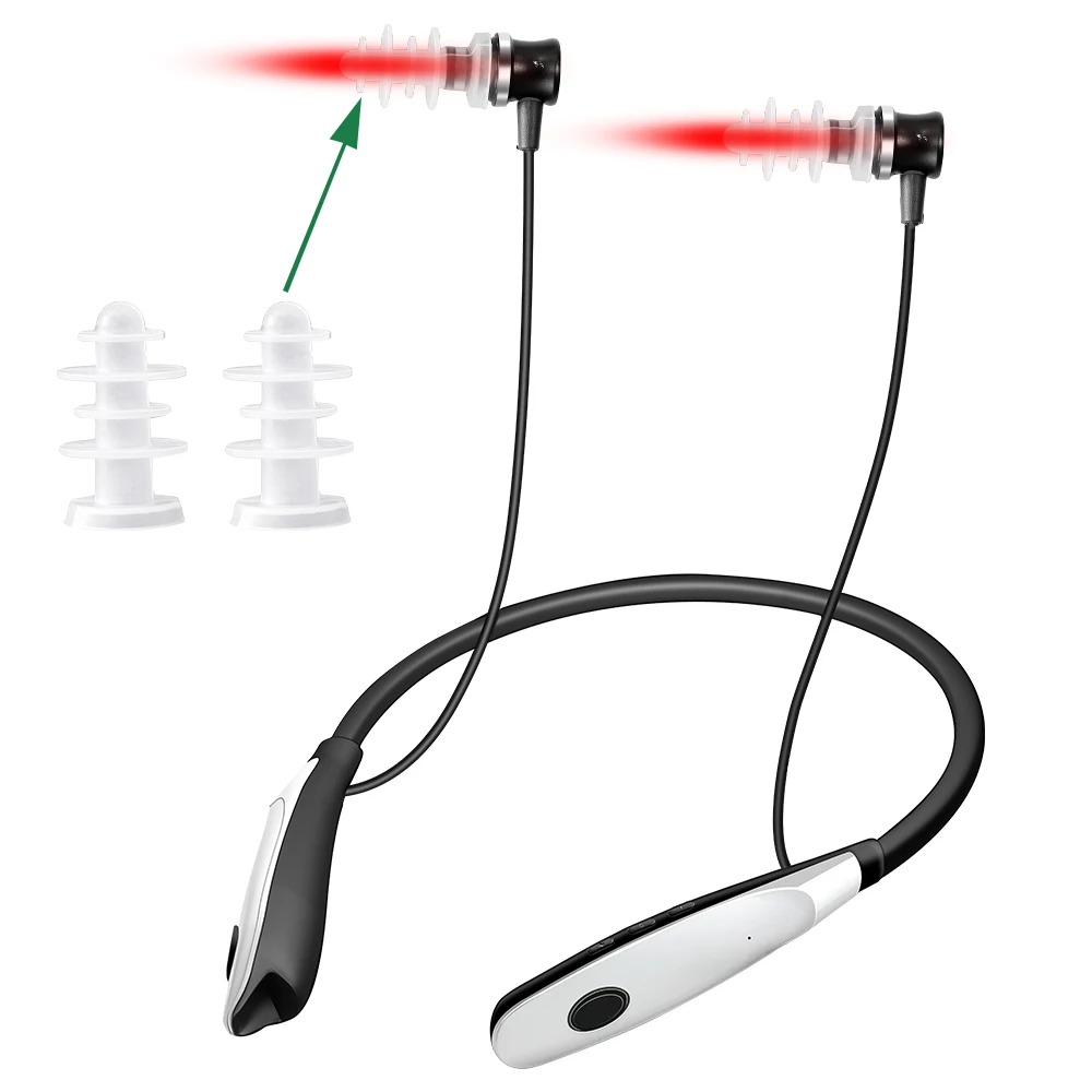 

650nm Laser Ear Irradiator Reduce Tinnitus Portable Nasal and Ear Canal Laser Irradiator Rechargeable Neck-hanging