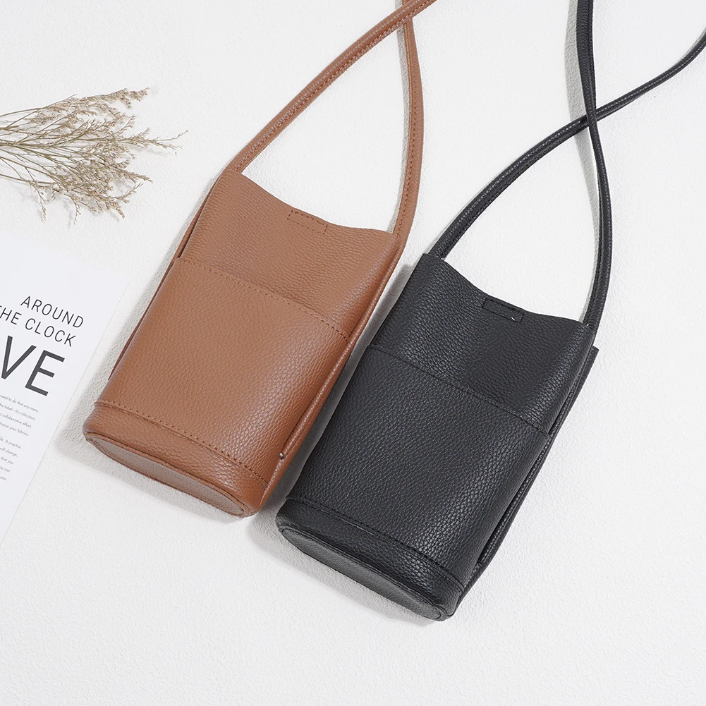 New Soft Pu Leather Women Handbags Mini Mobile Phone Bag For Women Versatile Fashionable Portable Crossbody Small Bags