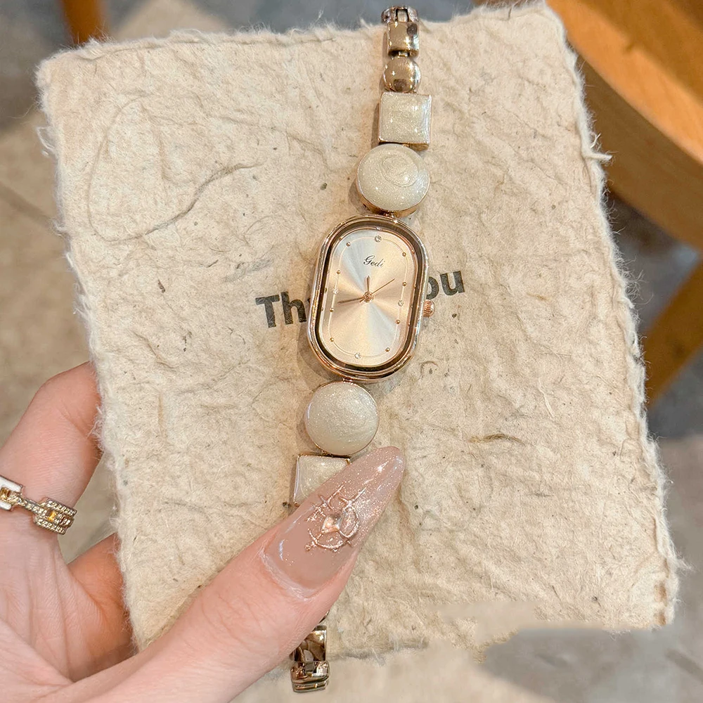 

2026 GEDI Rose Gold Watch Elegant Watches, Original Luxury Ladies Bracelet Wristwatch Dress Unique Clock Gift Reloj Mujer