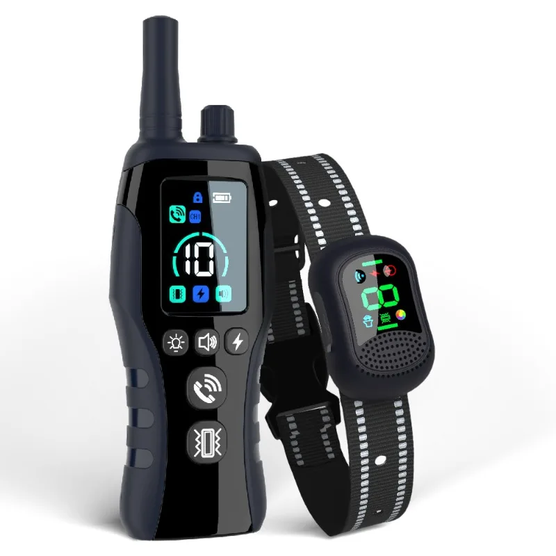 

A variety of 1500-meter voice intercom dog training device, charging barking device, voice call dog neck ring, electric collar