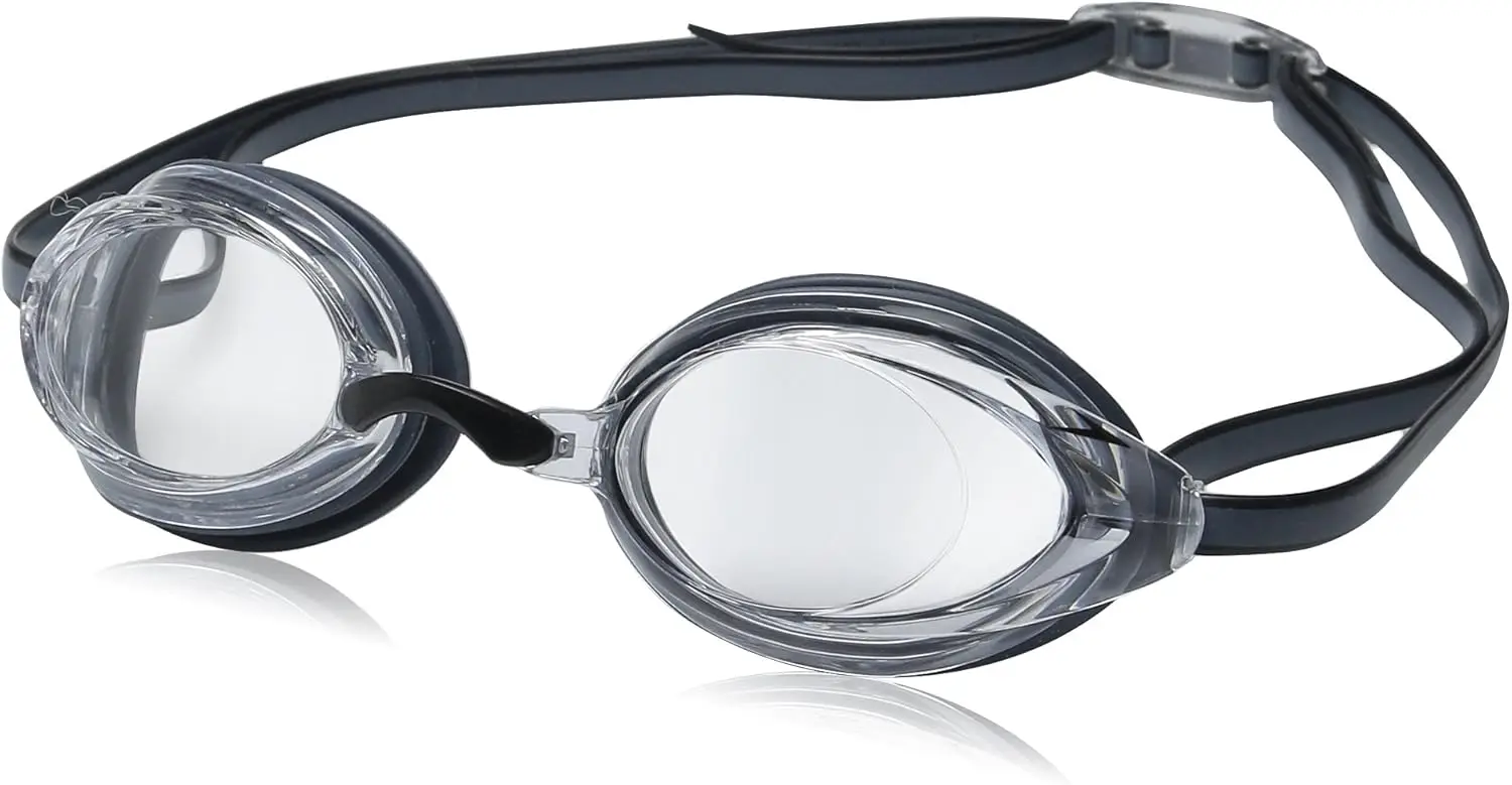 

Swim Goggles with Wide Panoramic Lens, UV Protection & Anti-Fog, Secure Fit