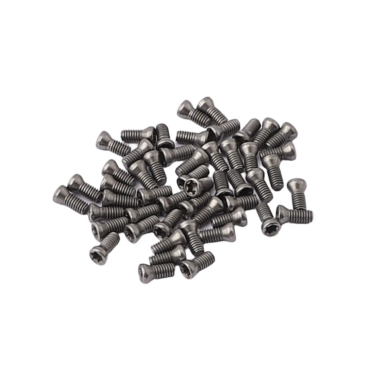 50pcs M2.5*6mm Insert Torx Screw For Carbide Inserts Lathe Tool & Screwdriver Hexagon Screws For Screwdrivers Toolholding Tools