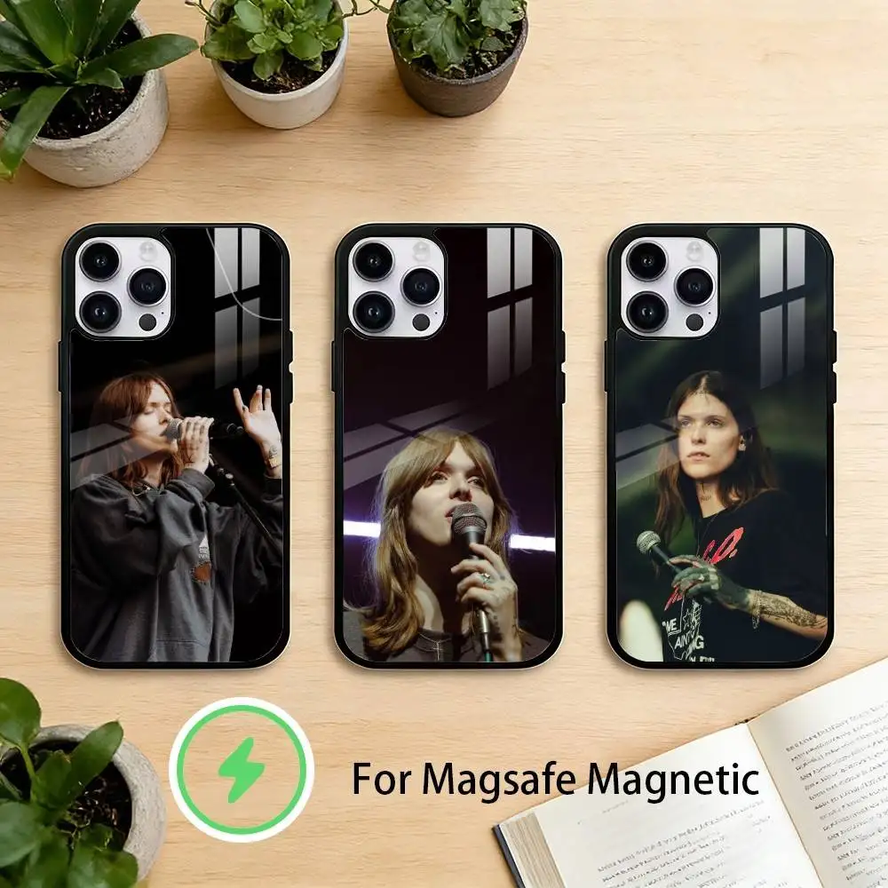 

Ethel Cain Perverts Phone Case For iPhone 17/16/15/14/13/12/Plus/Pro/Max for Magnetic Wireless Charging