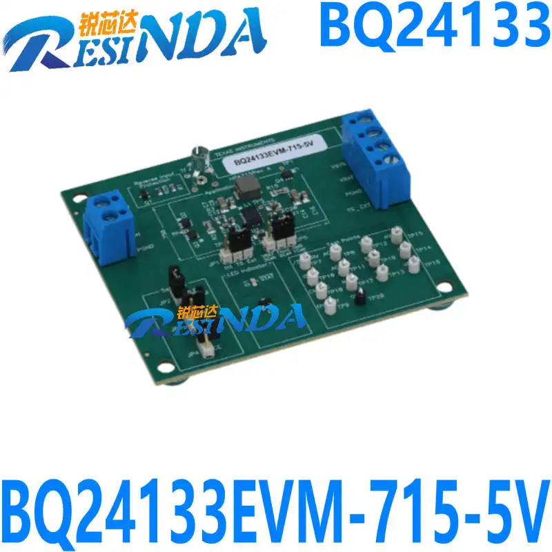 BQ24133EVM-715-5V Synchronous Switch-Mode Li-Ion and Li-Polymer Battery Charger Evaluation Module