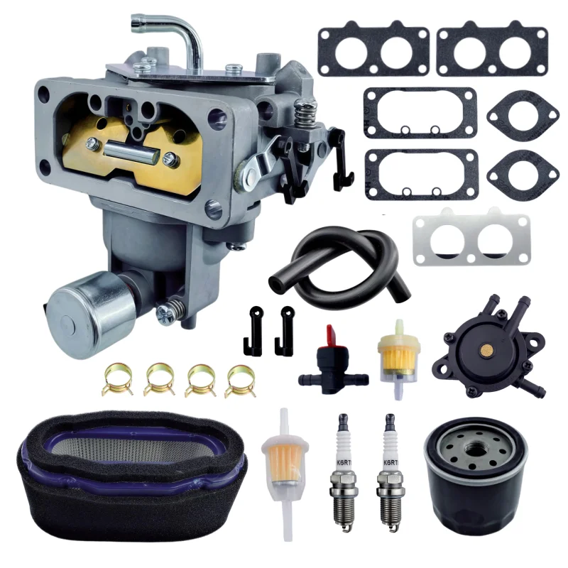 Vergaser kompatibel mit Kawasaki FH641V FH661V FH680V FH721V FX850V, 22 PS Motor, ersetzt Teile 15004-1010 15004-0763
