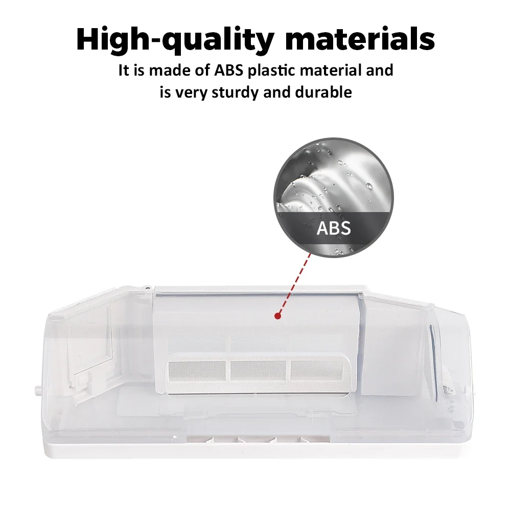 Dust Box Filter Part For Ecovacs Deebot T30 OMNI T30 Pro T30 Pro Omni T30 MAX Robot Vacuum Cleaner Trash Dust Box Accessories view 4