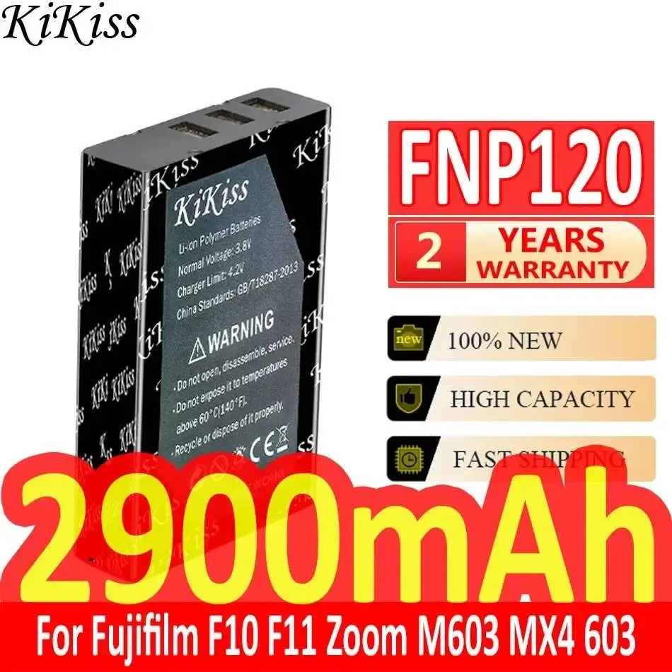 For Fujifilm Finepix F10 F11 Zoom M603 MX4 603 FNP120 Durable 2900mAh Environmentally Friendly Digital Camera Battery