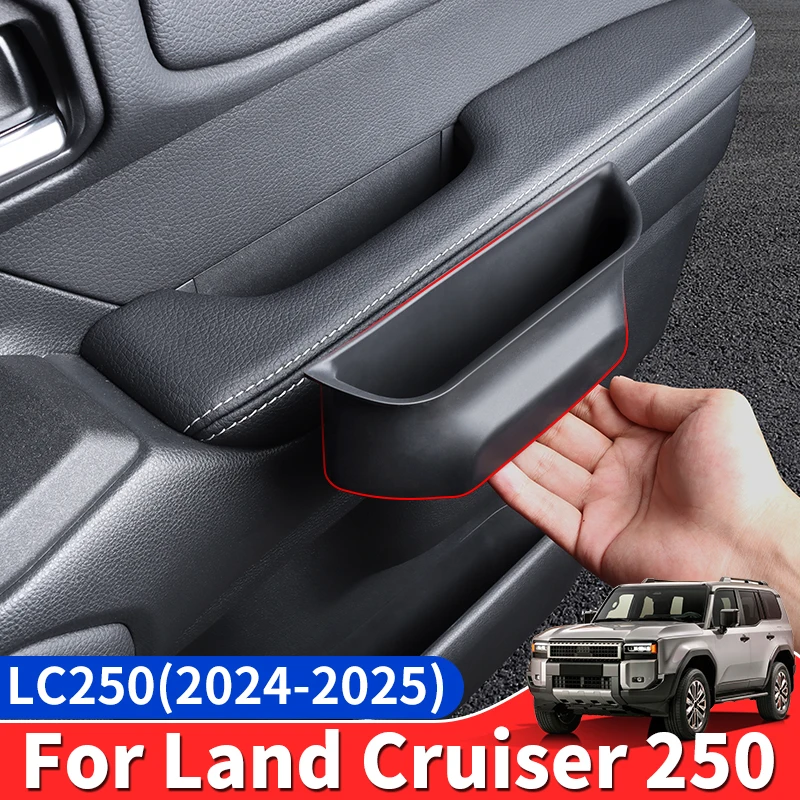 

For Toyota Land Cruiser 250 2024 2025 Prado LC250 1958 First Edition Car Door Armrest Handle Silica gel pad,Upgraded Accessories