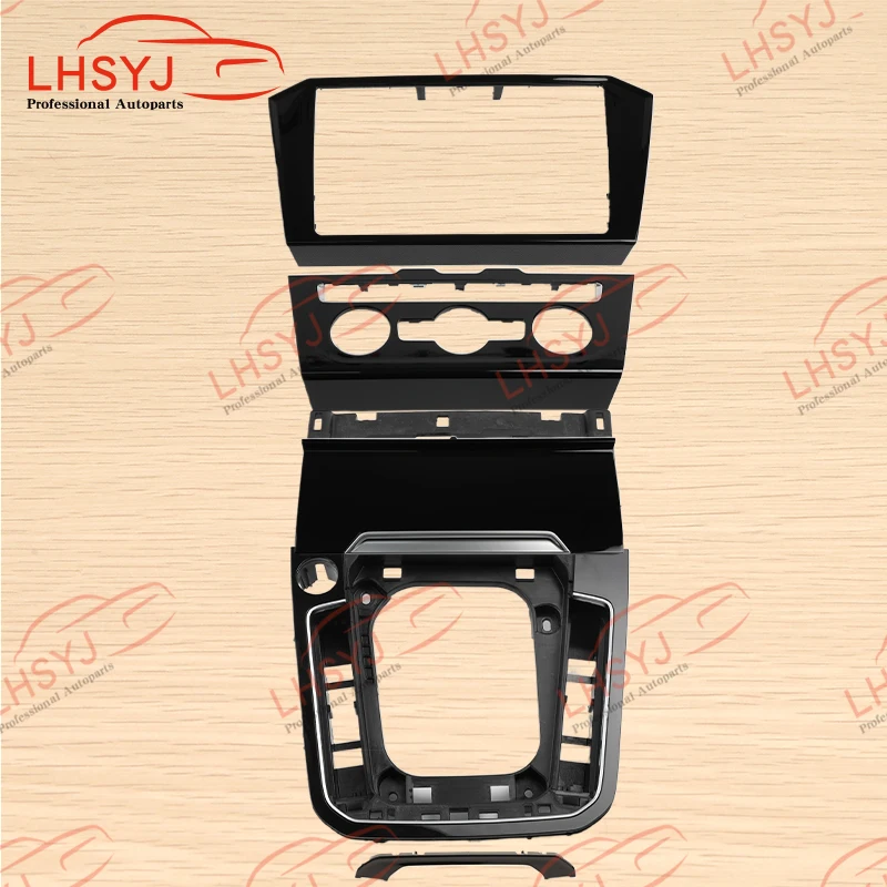 

Для Passat B8 внутренняя декоративная накладка MIB2 радиорамка панель кондиционера ручка переключения передач рычаг каркаса кронштейн 8 9,2 дюйма