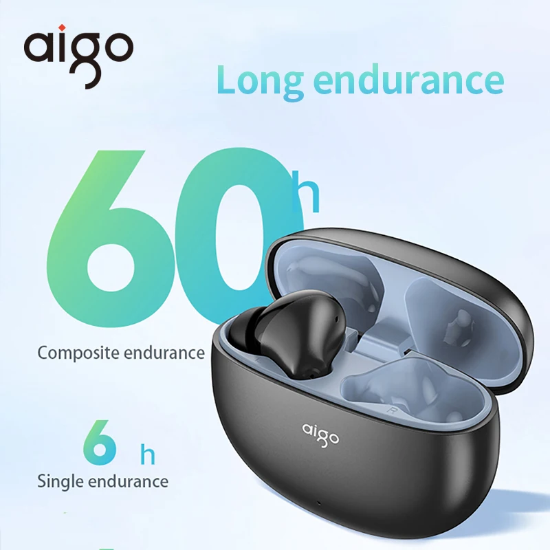 Imagem -02 - Aigo sem Fio com Cancelamento de Ruído Ativo Bluetooth 5.4 Fone de Ouvido Impermeável Esporte Fone de Ouvido Enc Tws Ta85 2024