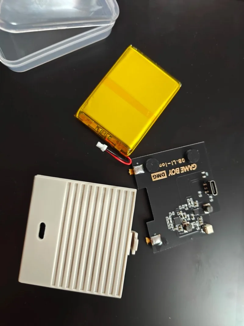 

Аккумуляторная литиевая батарея 2600 мАч для GameBoy DMG GB, модуль зарядки с поддержкой высокой яркости