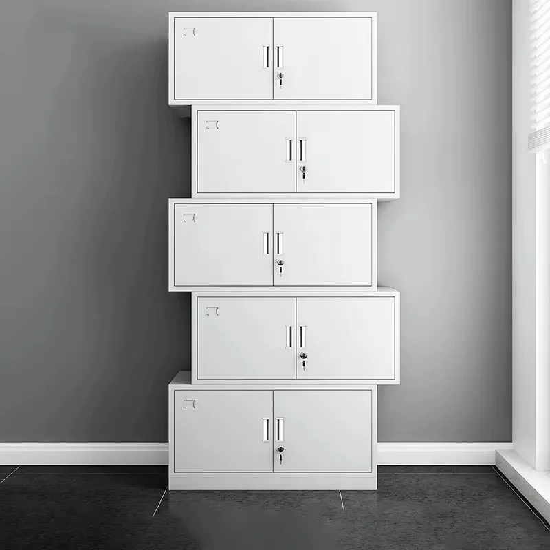 Split five-section Iron File cabinet Office locker Data Certificate top cabinet Financial file cabinet