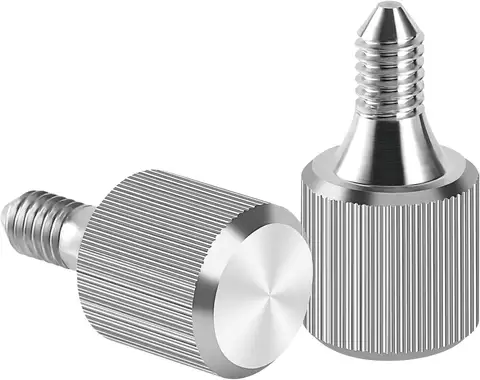 براغي إبهام بمقبض مرفق لخلاطات حامل كيتشن ايد وإكسسوارات مساعدات المطبخ. استبدال ملحقات المسمار المحوري × 2 قطعة