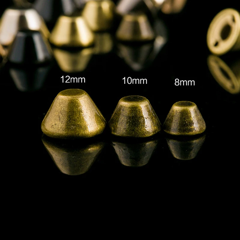 100sets Metal Bucket Shaped Rivets Studs Flat head Rivets For DIY Leather Craft Bag Belt Garments Hat Shoes Pet Collar Decor