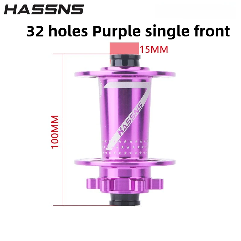 HASSNS Dirt Jump Hub Cube Pro 7 32 Holes Single Speed 10x135 Rear