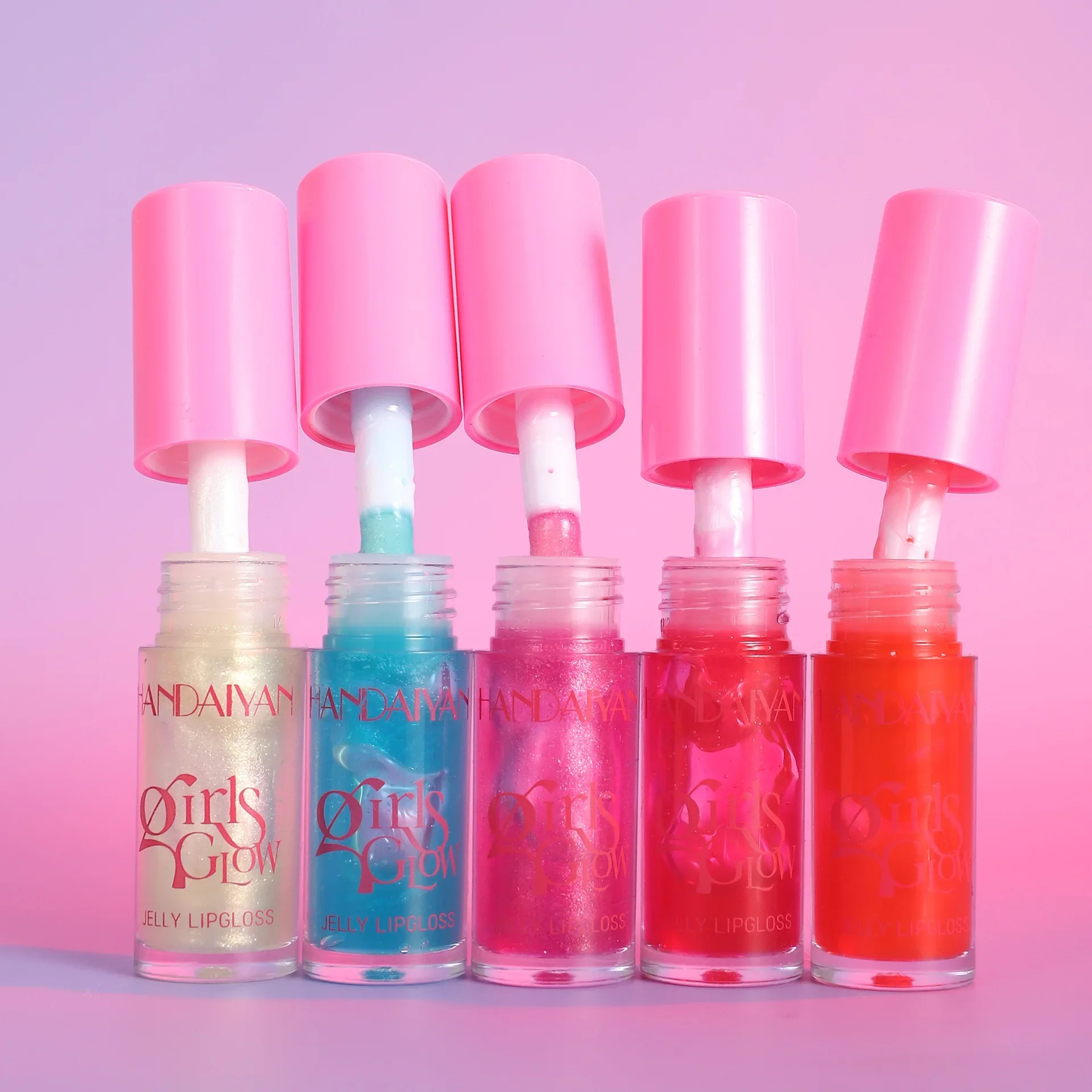 Jelly Lip Oil Gloss Offers Immediate Shine Juicy Lip Oil  LIp Gloss Hybrid Long-lasting Hydration & Nourishing, 4.7ml