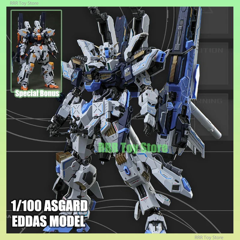 EDDAS Model MG 1/100 Model Kit Asgard Alloy Joints Assemlby Action Figures Robot Plastic Model Kits Hobby Customized Toy Gifts