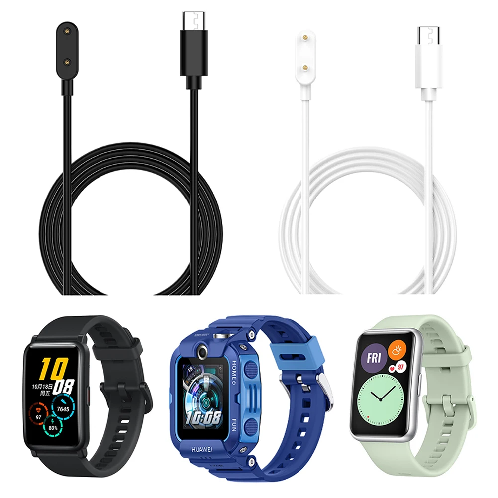 

Charging Cable USB-A/Type-C Smartwatch Charger Smart Watch Cable Charger for Samsung Galaxy Fit3(SM-R390) for Honor Choice Watch