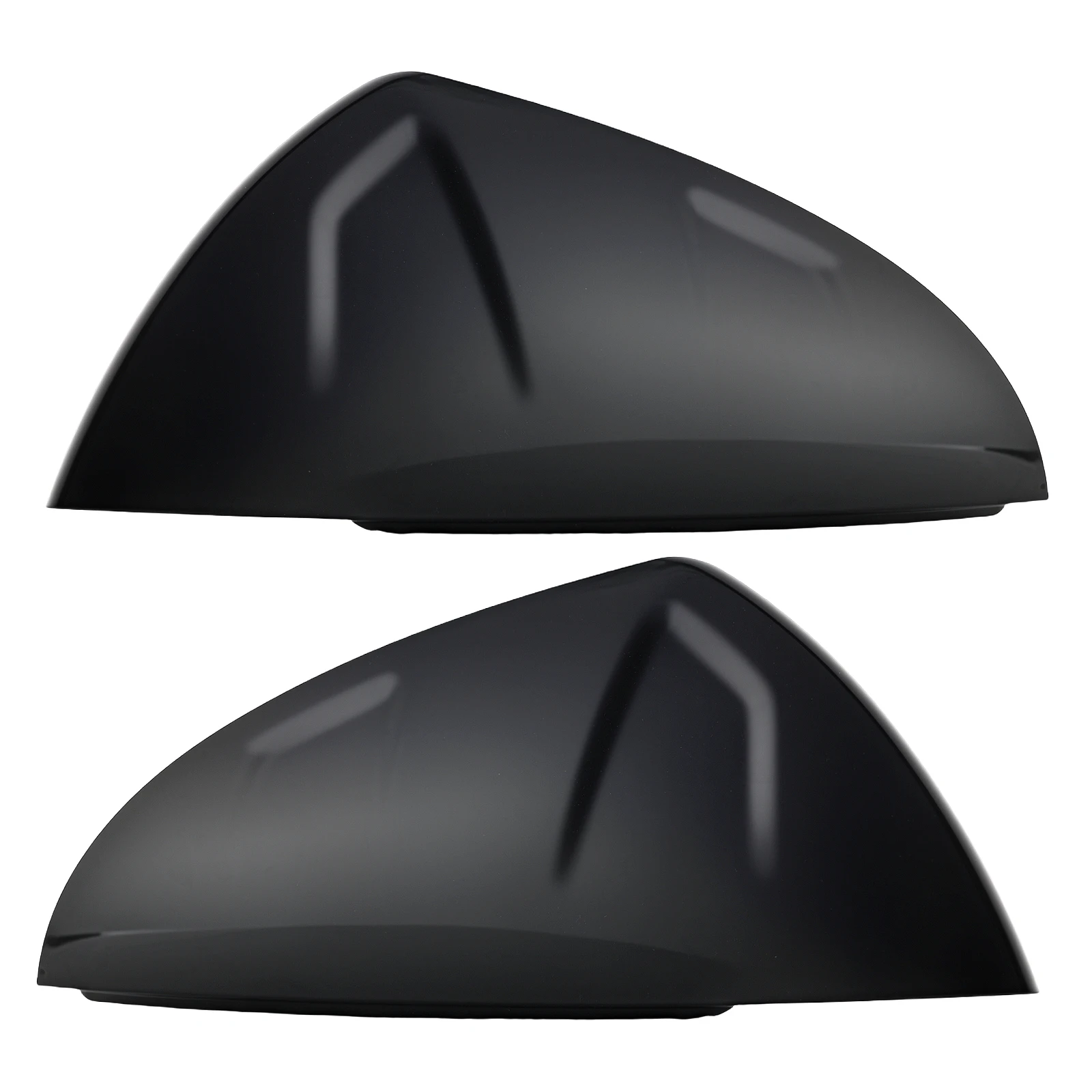 

Side Mirror Cover Caps for Lexus IS Series 2021-24 87940-06C40 Black ABS Pair