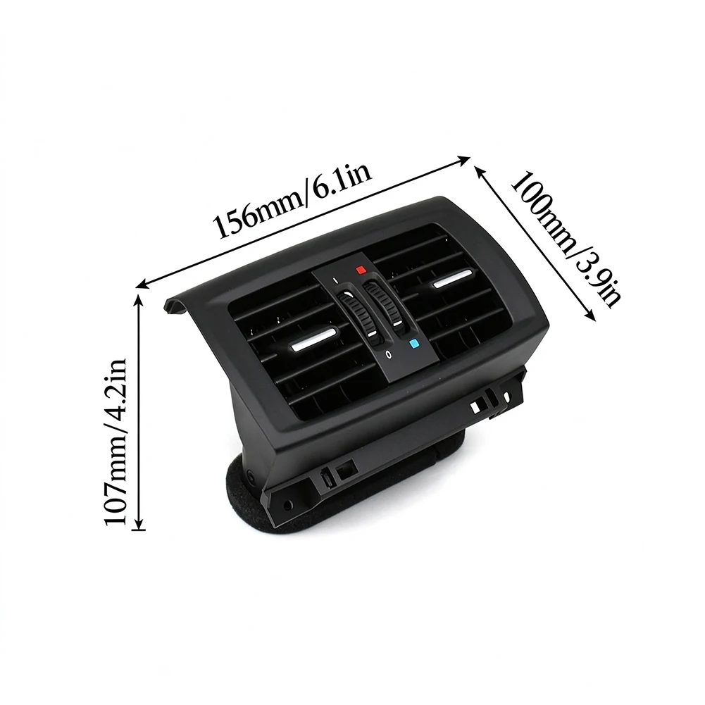 Rear AC Vent Outlet For BMW 1 2 3 4 Series F30 F35 F20 F87 F32 Replace 64229265350 64229333675 Climate Control Air Duct