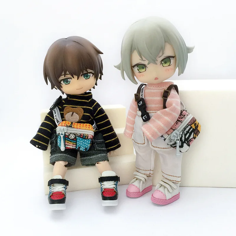 ファッショナブルな人形バッグ1/12 bjd,ミニショルダーバッグ,人形のアクセサリーob11 gsc ymy 1/8 1/12 bjd