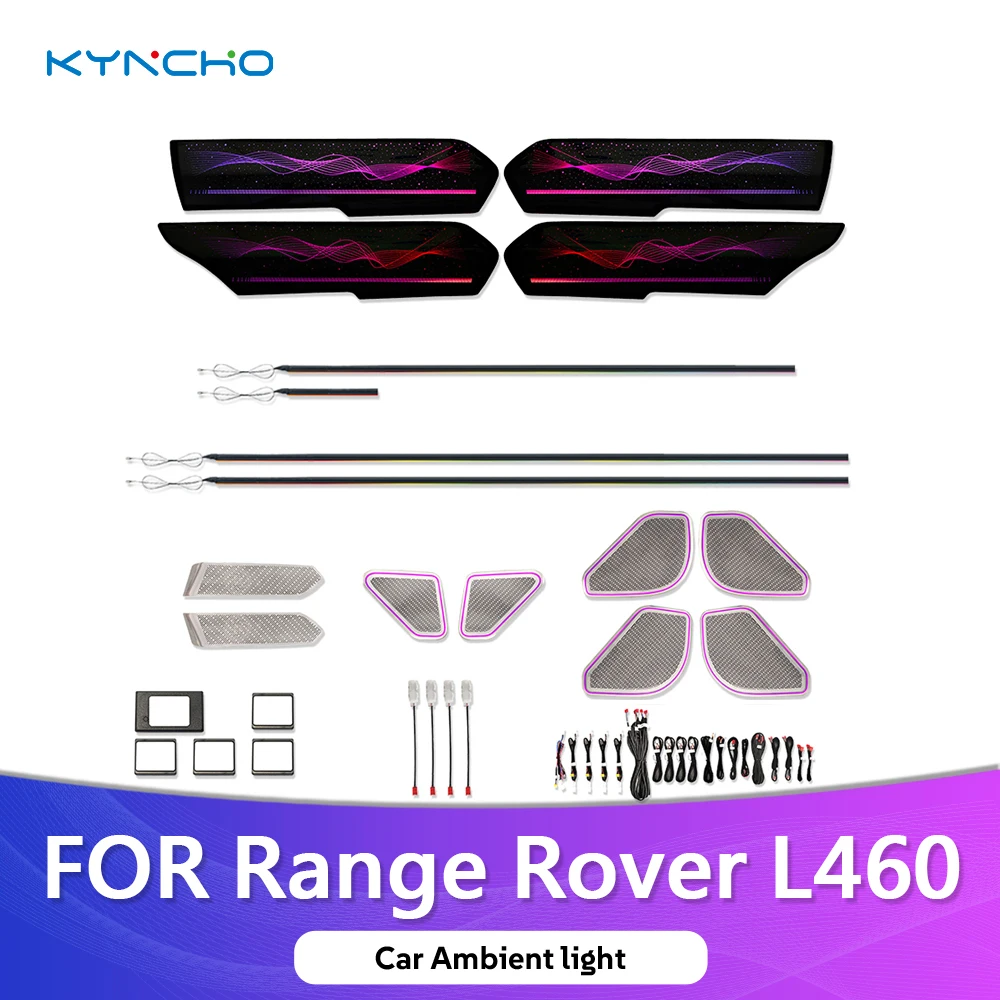 KYNCHO For Range Rover L460 Car Ambient Light Symphony Automotive Ambient Lighting 12v Interior Lighting