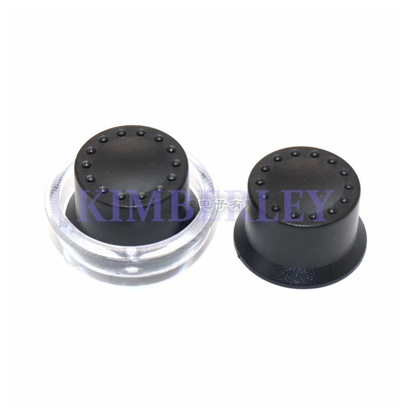 3PCS 25MM Transparent Knob Cap Potentiometer Knob Cap Volume Adjustment Knob Power Amplifier Audio Accessories two-piece Set