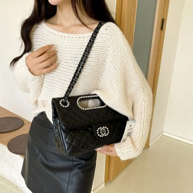 

Casual Women Bag Relaxed Shoulder Handbag For Ladies Easygoing Purse Crossbody Bag Underarm For Chill