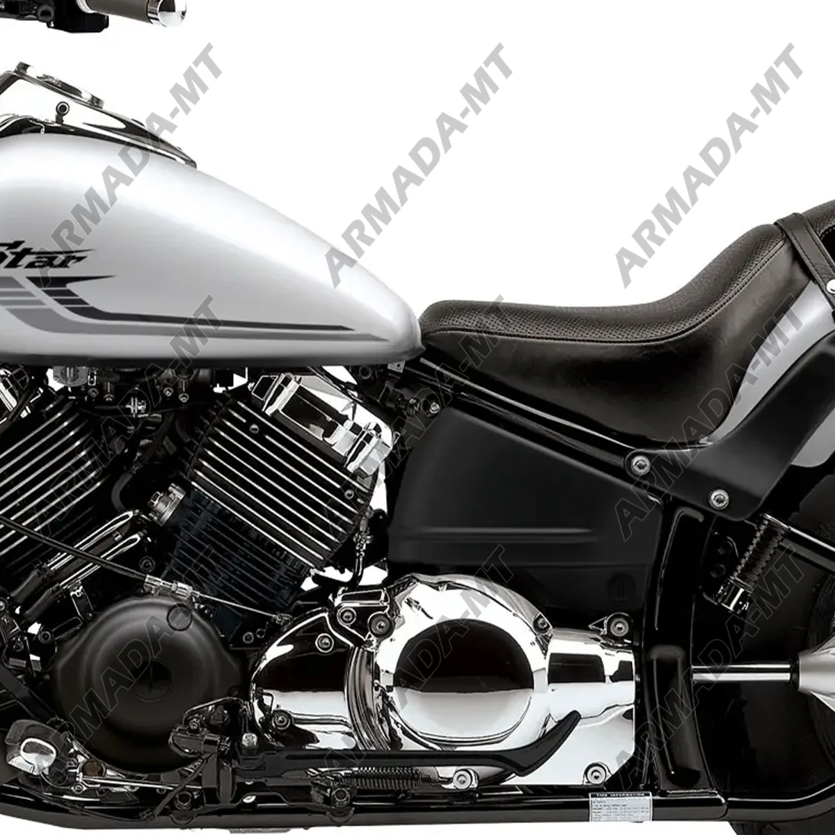 For Yamaha V-Star 650 Dragstar DS400 DS650 XVS400 XVS650 Custom Classic Side Battery Fairing Covers Panel Motorcycle Accessories