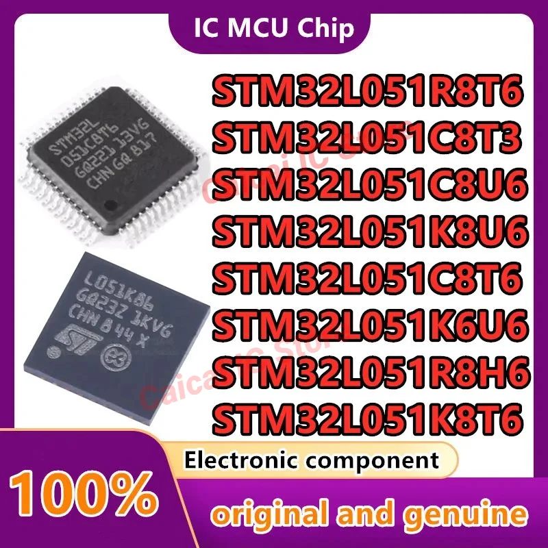 Stm32l051k6u6 Stm32l051c8t6 Stm32l051k8u6 Stm32l051r8t6 Stm32l051k8t6 Stm32l051c6t6 051t6y6tr 051c8t3 051r8h6 051r8h6 051r8h6 051K 10st