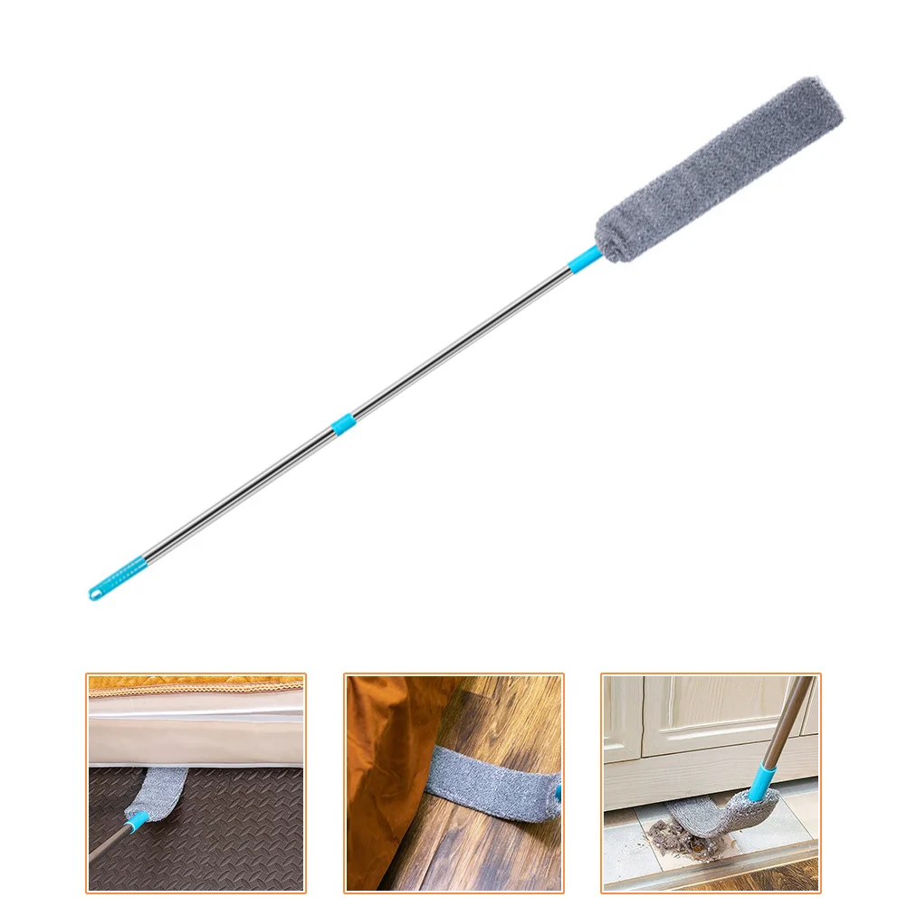 

Retractable Duster Reusable Handles under Fridge Cleaning Tool Dryer Long Pp Fiber Dusting Wand Appliance