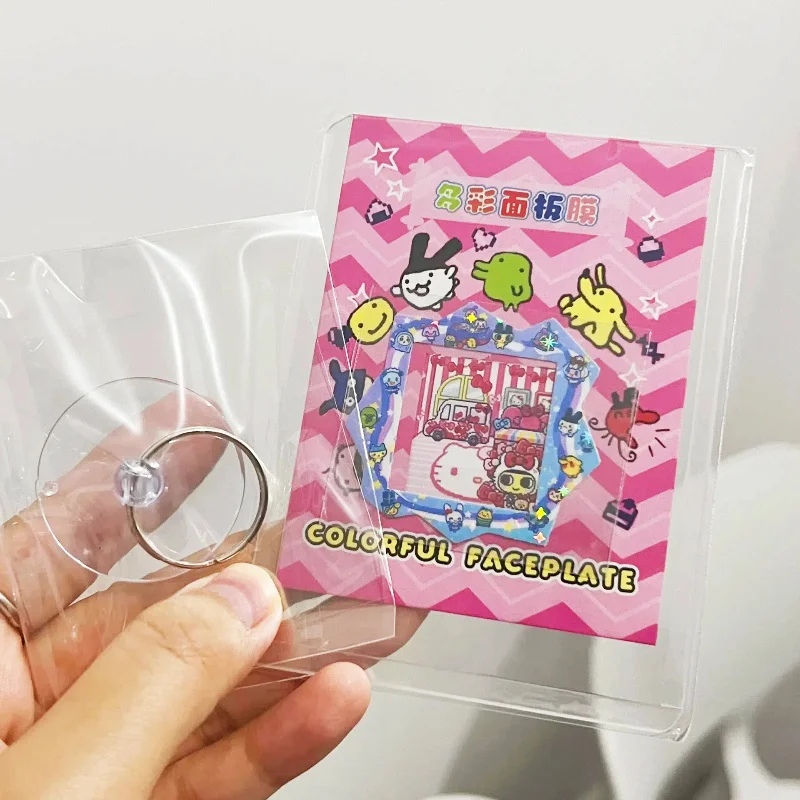 

Hot Tamagotchi Paradise Screen Protector Set Narummiya Characters Colorful Faceplate And For Sticking Electronic Pet Panel Films
