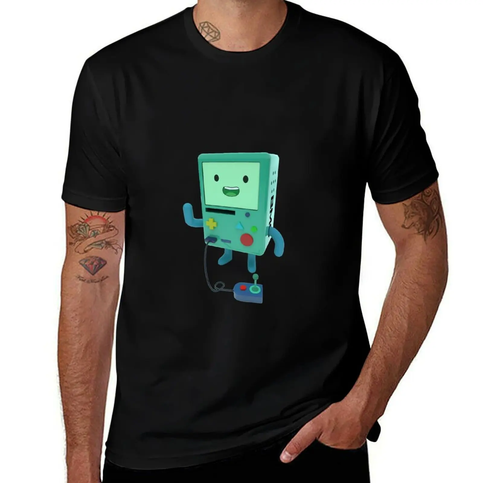 

BMO T-Shirt blue archive boys whites Funny t-shirt mens designer clothes