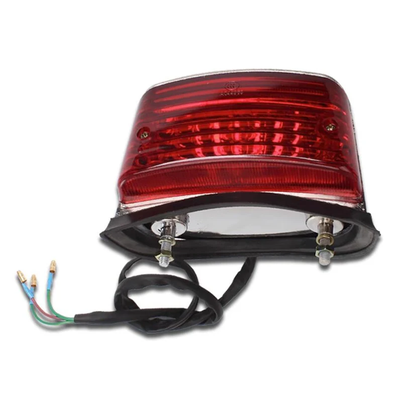 Motorcycle Rear Red Taillight Brake Tail Light Stop Indicator Motorcycle Accessory For Honda Rebel 250 CMX250C CA250 1996-2009