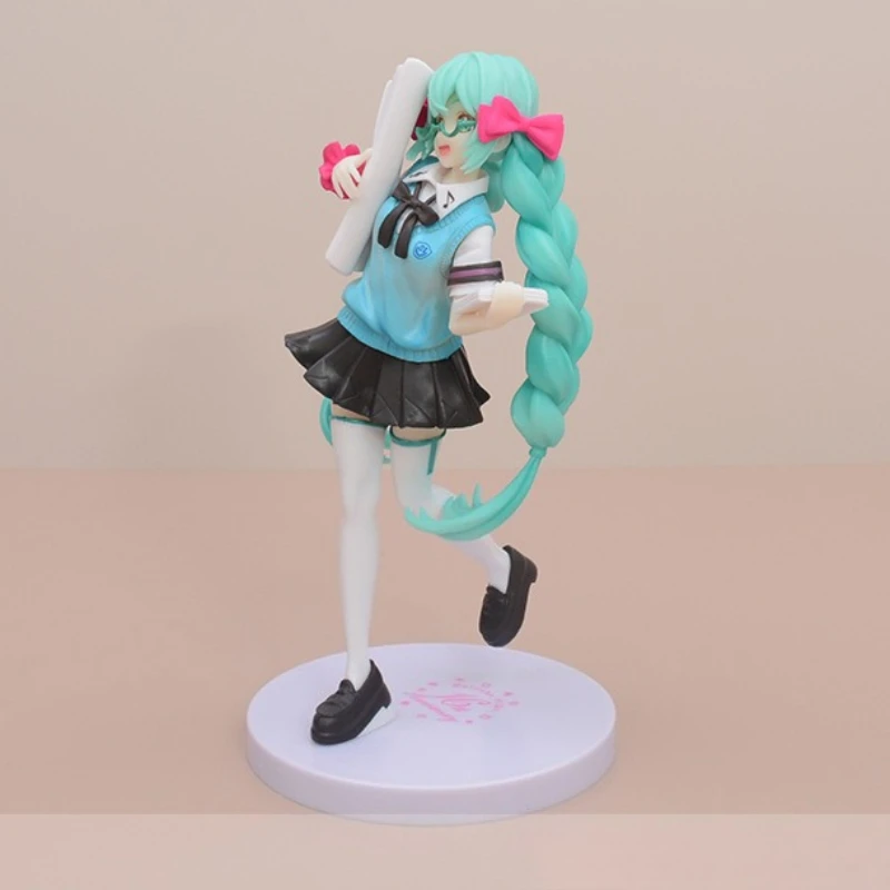 الذكرى السنوية هاتسون ميكو فتاة نموذج Booota طالب موحدة مزدوجة ذيل حصان المحيطة الحلي شخصيات الرسوم المتحركة نموذج لعبة طفل