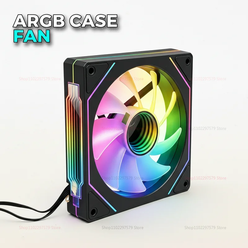 

Вентилятор для корпуса Prism 5 PRO 120 мм с ARGB-подсветкой, 16 внешних светодиодов 5050, интеллектуальное управление скоростью PWM
