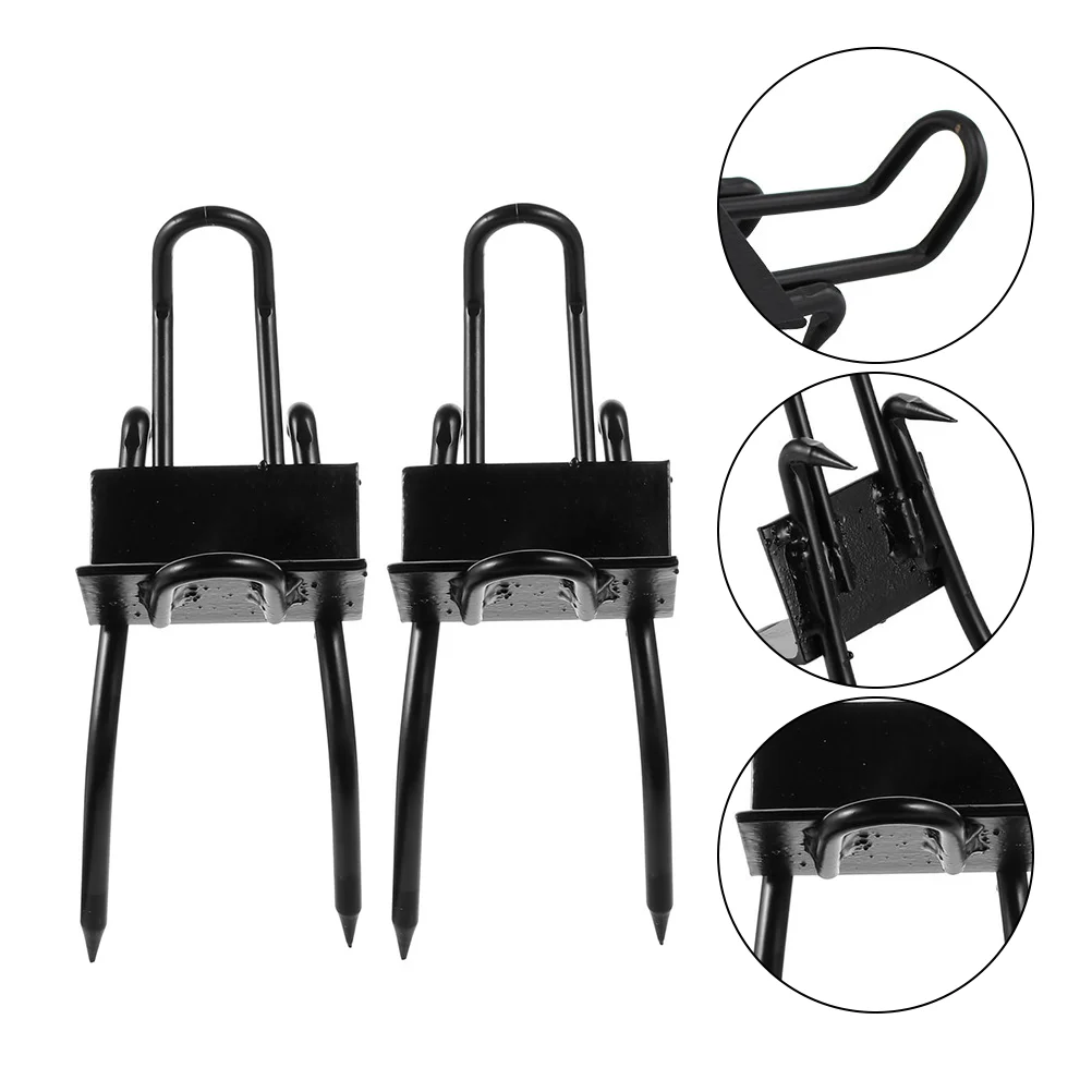 

1 Pair Carbon Steel Spikes Durable Claw Style Tree Climbing Tools Thickened Foot Plate Anti-Slip Wear-Resistant For Fruit