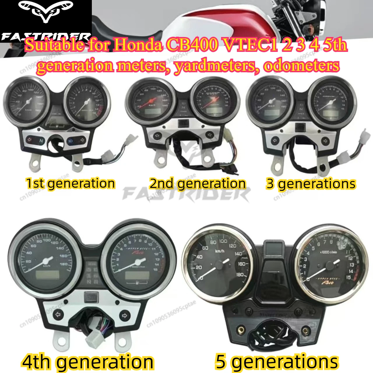 Motorcycle Tachomet…