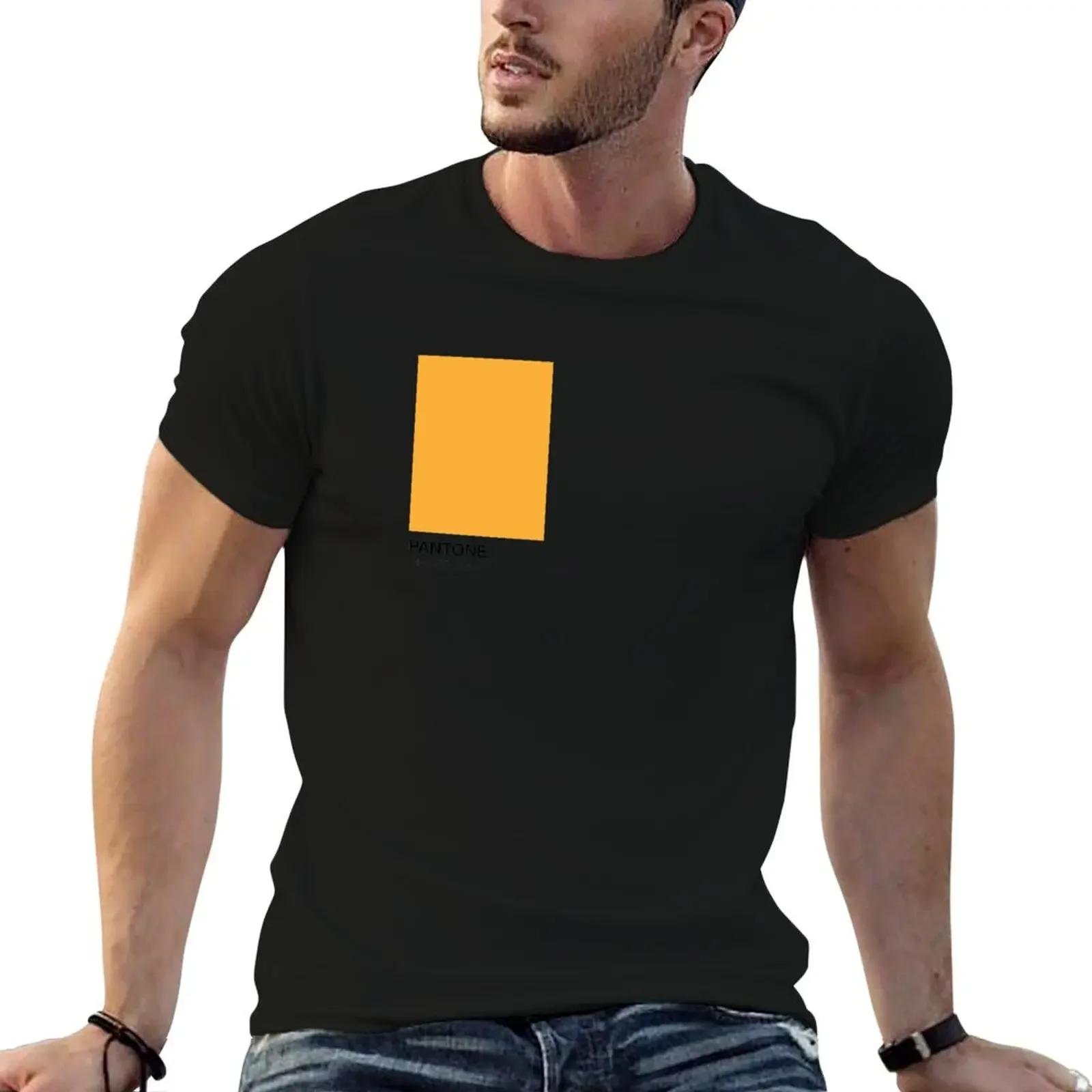 

Citrus Pantone Shade T-Shirt summer 2025 new gifts and t-shirts Funny t-shirts men tshirt