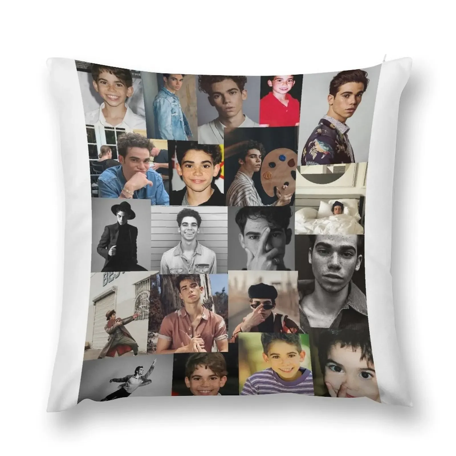 Cameron Boyce Collage Throw Pillow Sitting Cushion Sofa Cushions Cover Sofa Covers For Living Room pillow