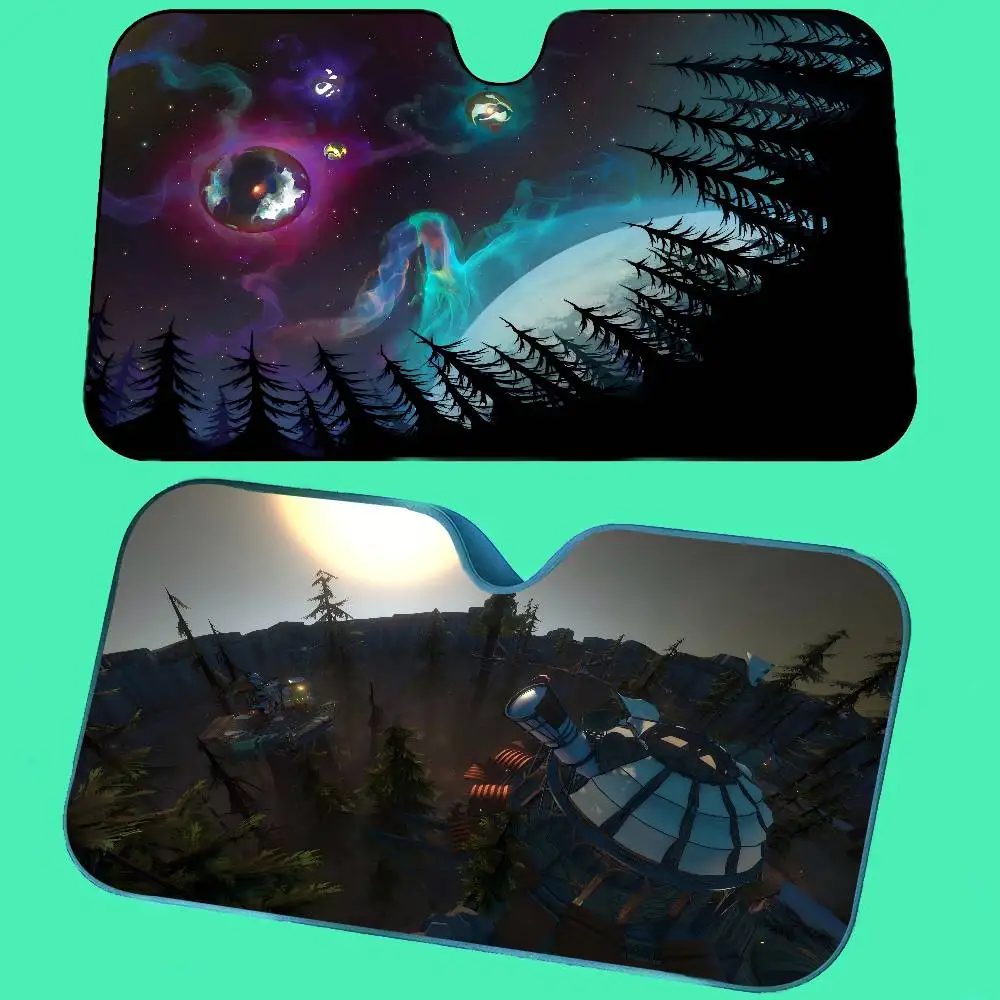 

GAMES O-Outer W-Wilds Автомобильный солнцезащитный козырек Автомобильный солнцезащитный козырек Солнцезащитный козырек на окно Солнцезащитный козырек на переднее лобовое стекло Капот Внутренний передний солнцезащитный козырек